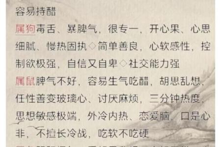 想要了解面黄肌瘦着个成语最适合形容哪个生肖的性格特征