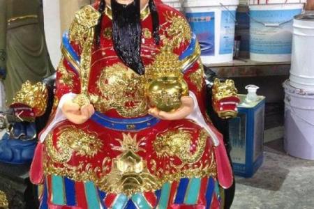 文武财神正确摆放图片 文武财神正确摆放图片高清