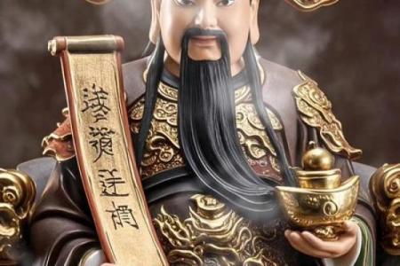 财神靠墙放下面悬空可以吗 财神可以挂墙上吗