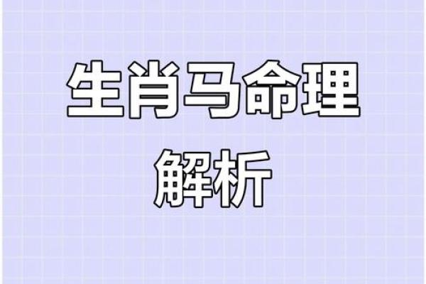 属马的命运(一月份属马的命运)