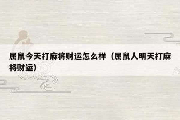 属鼠女性今天打麻将穿什么颜色衣服最旺财运吉祥