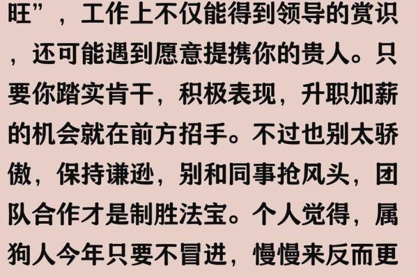2025年属狗人的全年运势如何？有哪些需要注意的月份和事项？
