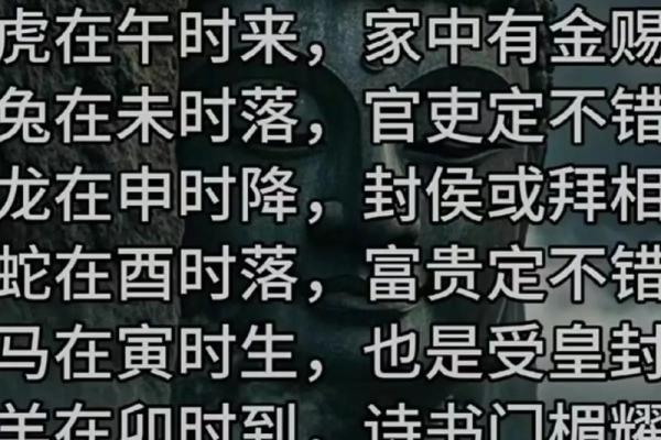 生肖属相是年还是时辰 生肖是指年还是时辰