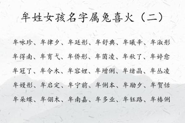 属兔的人不能取名什么字,属兔起名字禁忌用的字
