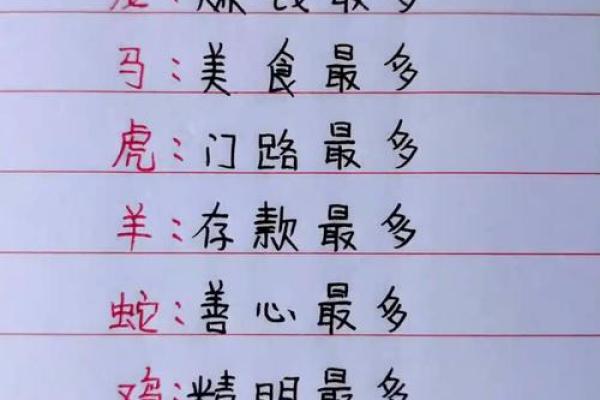 十二生肖数量最多是什么生肖 十二生肖数量最多