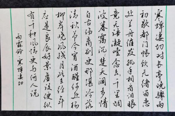 寒蝉凄切指什么生肖(寒蝉凄切全诗)
