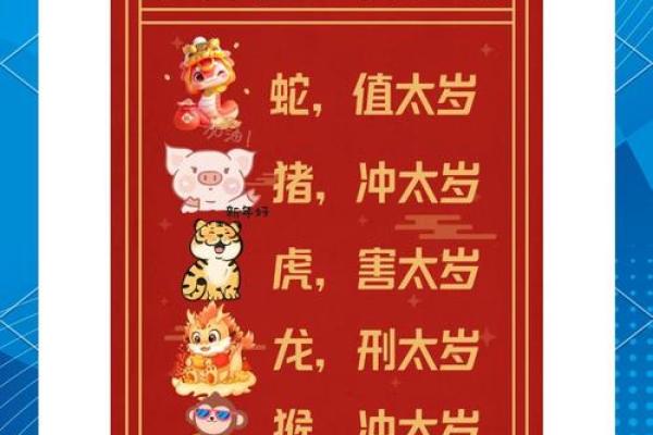 2025年龙年犯太岁的四个属相 2025年龙年犯太岁的四个属相是