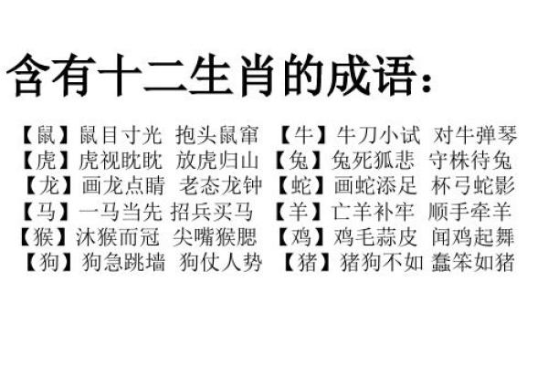 男盗女娼着个成语具体指的是哪两种生肖动物？它的来源和寓意是什么？