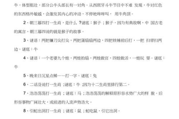 独行天下指的是哪个生肖动物？求解着个谜语背后的真正含义和象征