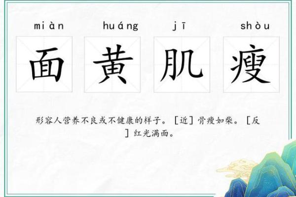 面黄肌瘦是什么生肖(面黄肌瘦是什么生肖正确答案)