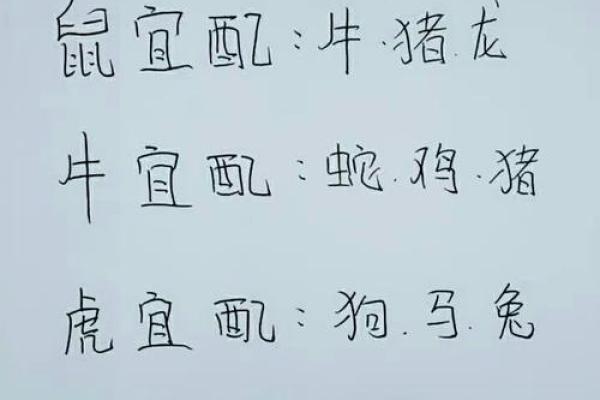 2001最佳婚配属相 生肖婚姻最佳配对表大全