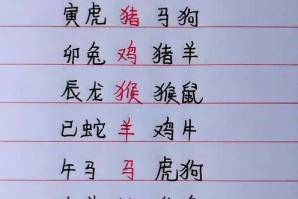 属相婚配表完整版查询，看看你和TA的生肖是否相合？