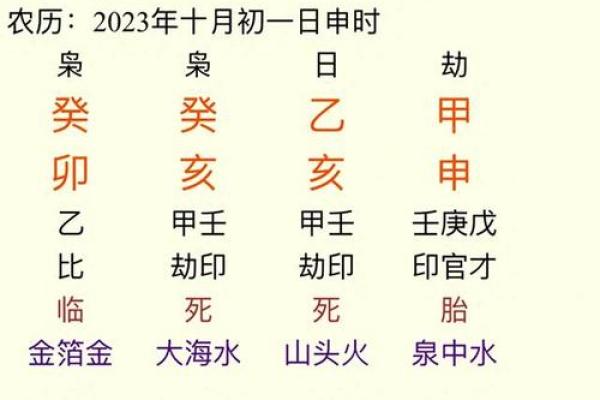八字排盘怎么看