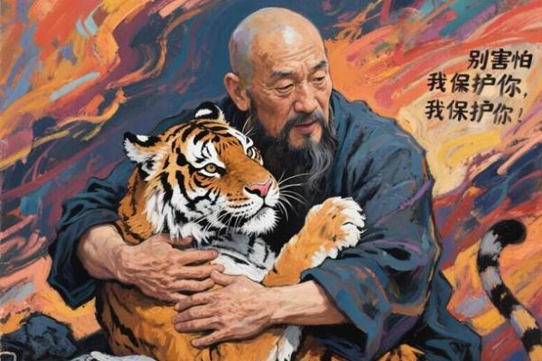 ‌一三自立在门外 → 虎‌（虎踞一门，三啸自立）