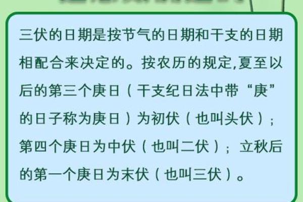 什么时候入伏三伏天从哪天开始算 什么时候入伏第三伏