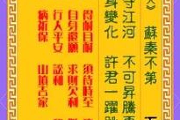 观音灵签71
