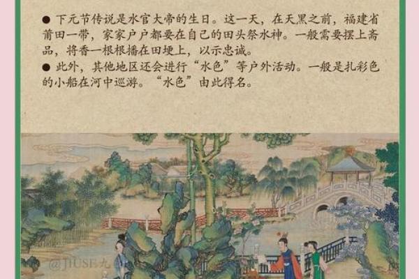 下元节是哪一天 上元中元下元分别指什么