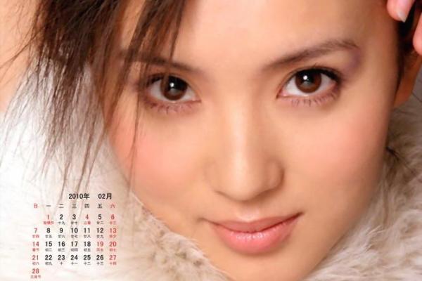 2010年2月日历
