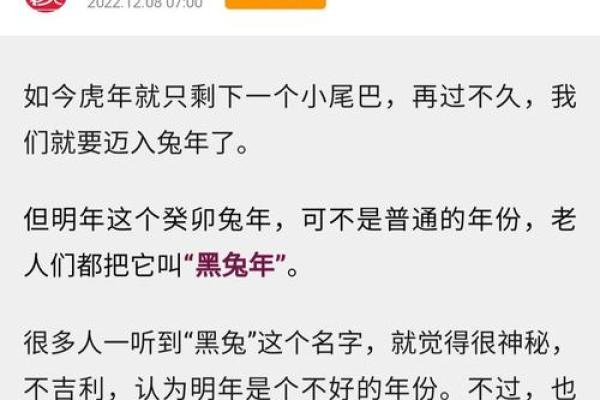 黑兔年好还是不好