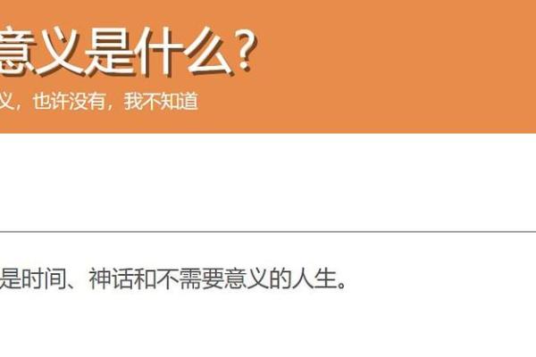 你的意义是什么链接(你的意义是什么)