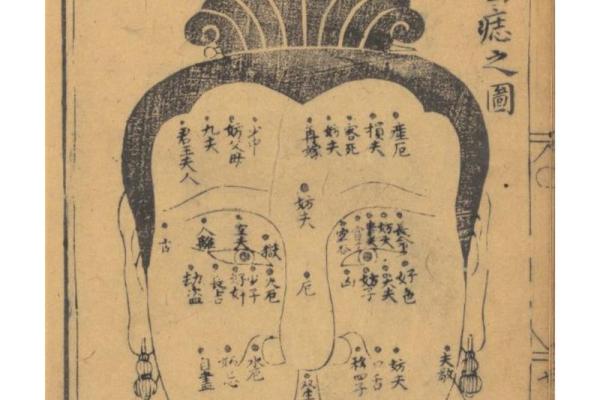 手上痣相图解 麻衣神相痣相图解
