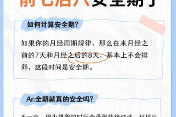 安全期是在哪几天 安全期是月经后几天