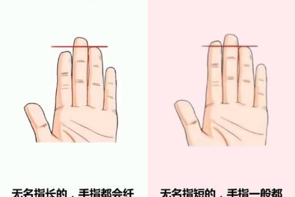 食指中指无名指长短的说法 食指中指无名指长短富贵命图