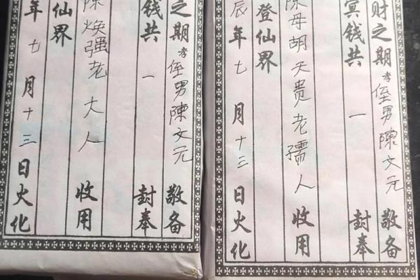 中元节祭祖包袱称呼大全：写给不同亲人的正确格式