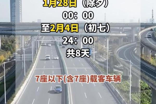 2月8号凌晨12点下高速是否免费？具体免费政策如何规定