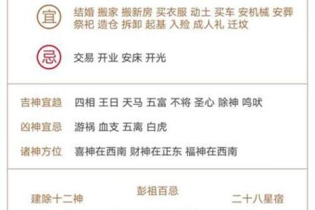月黄道吉日是哪几天啊 黄历个月的好日子
