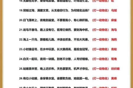 年深月久代表什么数字？常见谜语数字含义大全