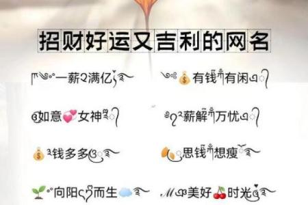 女人带财带好运的抖音名