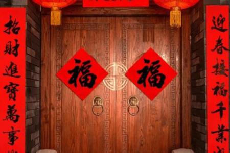 面对大门上联在哪边(面对大门哪边是上联哪边是下联)
