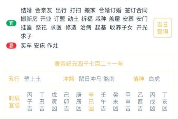神算堂老黄历今日宜忌具体事项解读，出门搬家是否合适？