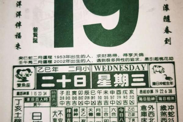 2025年老黄历详细了解：每日宜忌、冲煞方位及生肖运势查询