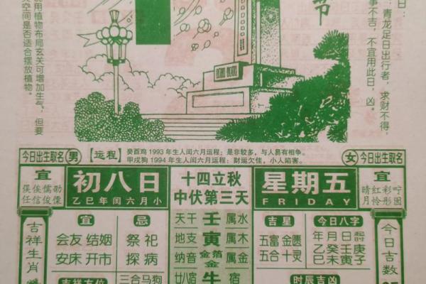 万年历黄历老黄历今天宜忌查询，今日适合做什么事情
