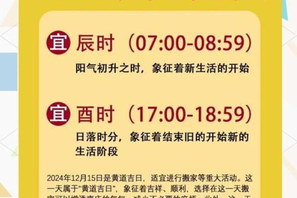 请问明天搬家入宅的吉时是几点？想选个最好的时辰求个平安顺利
