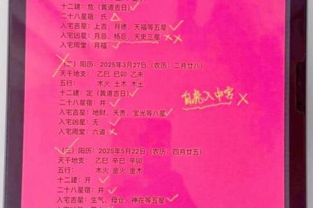2025年搬家移床吉日一览表及风水注意事项了解